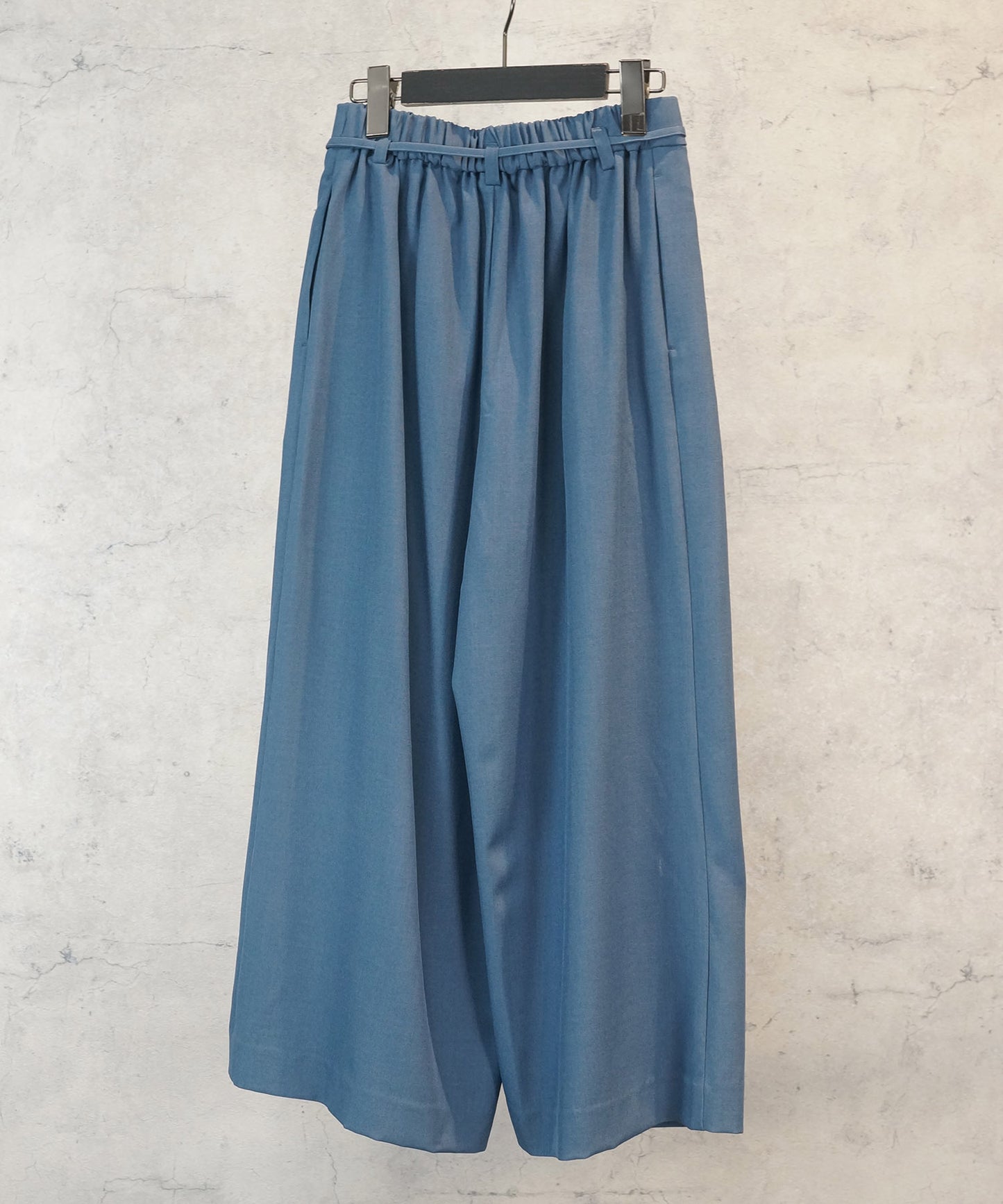 【FONT LAB】リネンライクリボンベルトスカーチョ