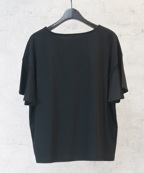 【JETSET SOLO PLUS】多機能ラッフルスリーブTシャツ