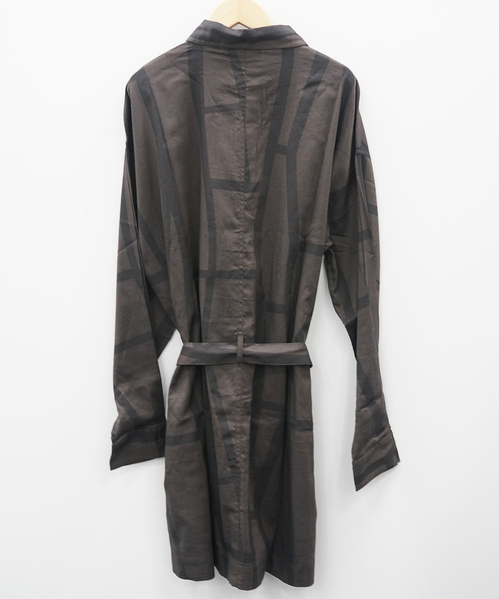 SKFK ジオメデザインシャツチュニック