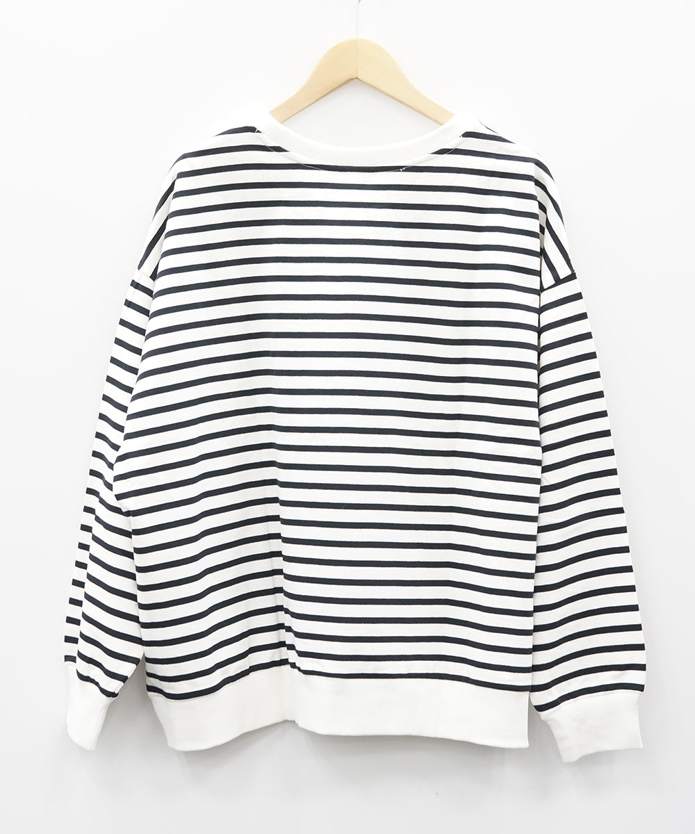 61-2573 Saint Tropez 【リミサロ】クラウドワッペンボーダースウェット