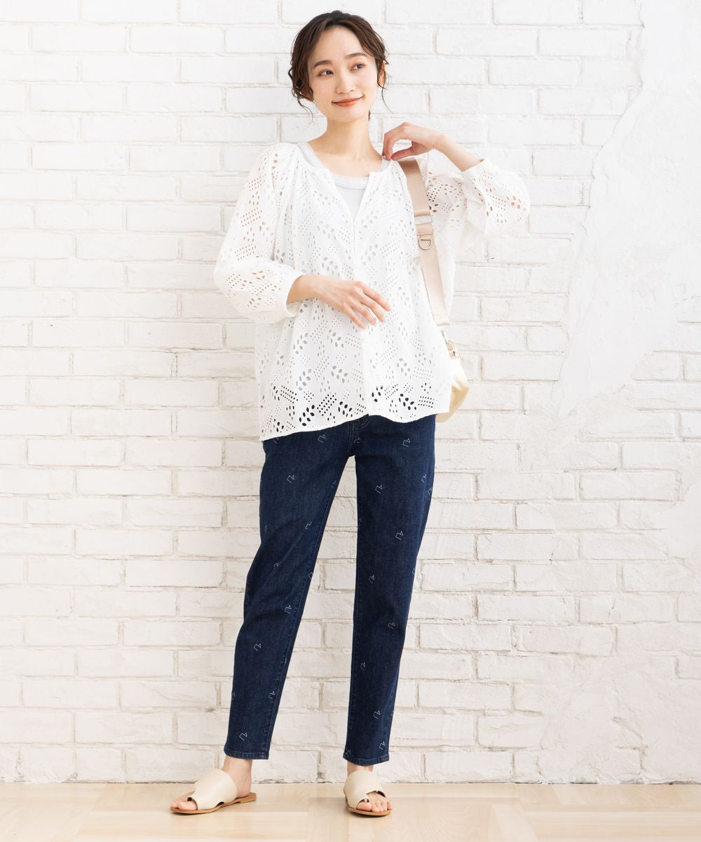 21号・23号(6L・7L) FONTLAB FBロゴデニムパンツ