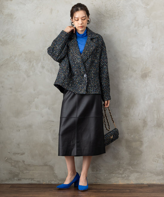 【人気アイテムにつき再入荷・新色追加】【FONT LAB】ベロア×チュールコンビタートル‘25