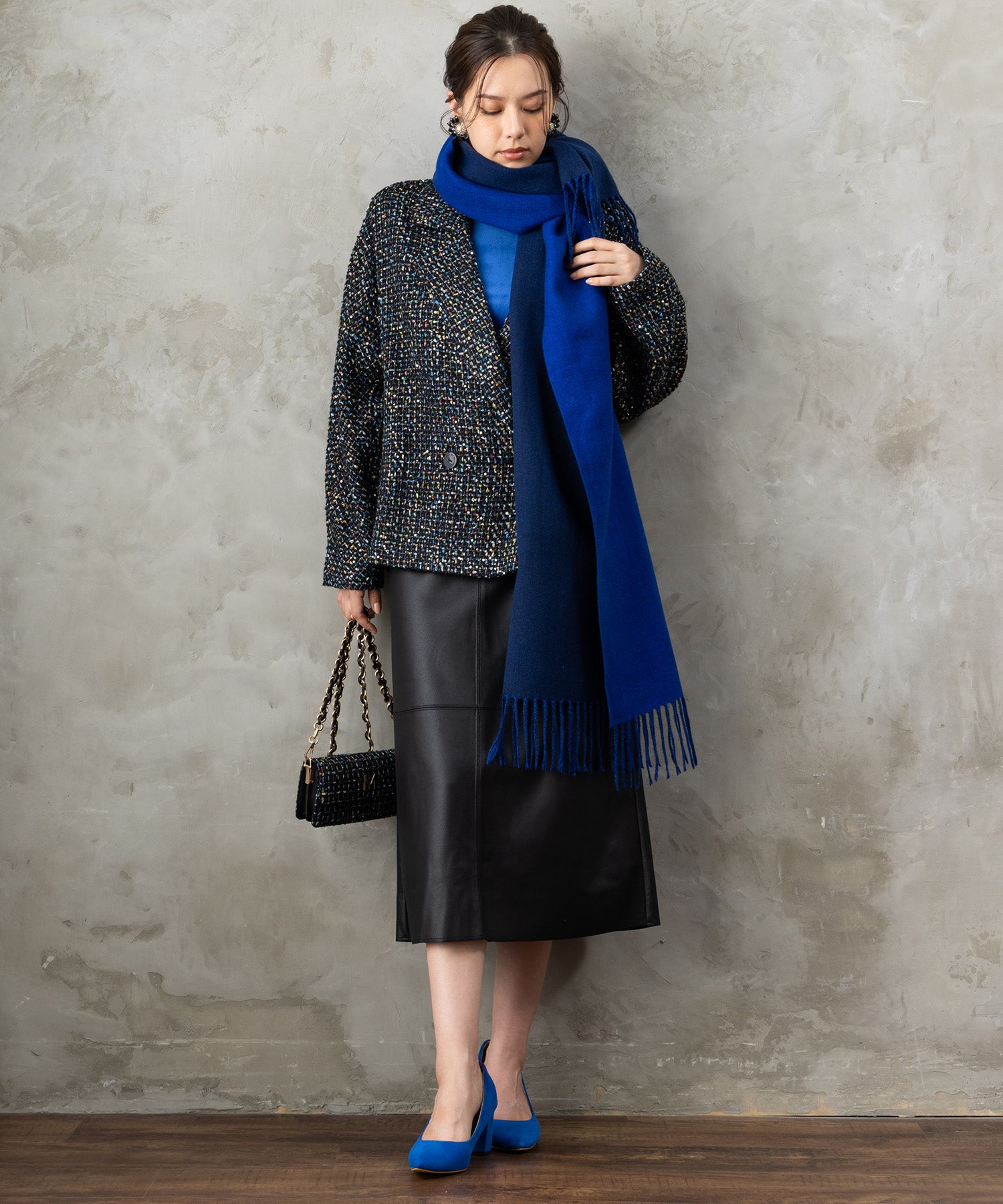 【人気アイテムにつき再入荷・新色追加】【FONT LAB】ベロア×チュールコンビタートル‘25