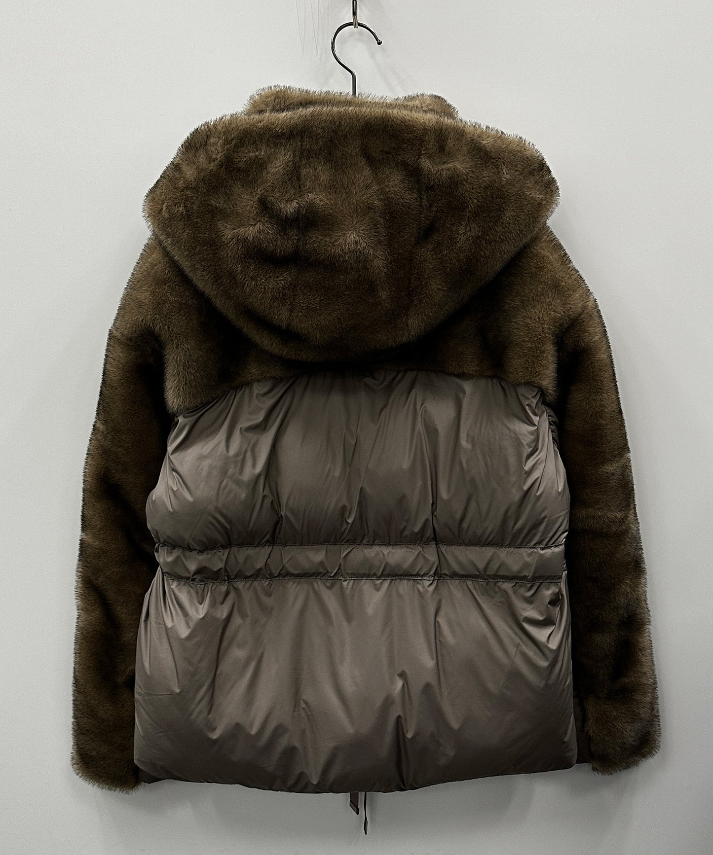 73-5573【SELEXION】ファーコンビ中綿ブルゾン