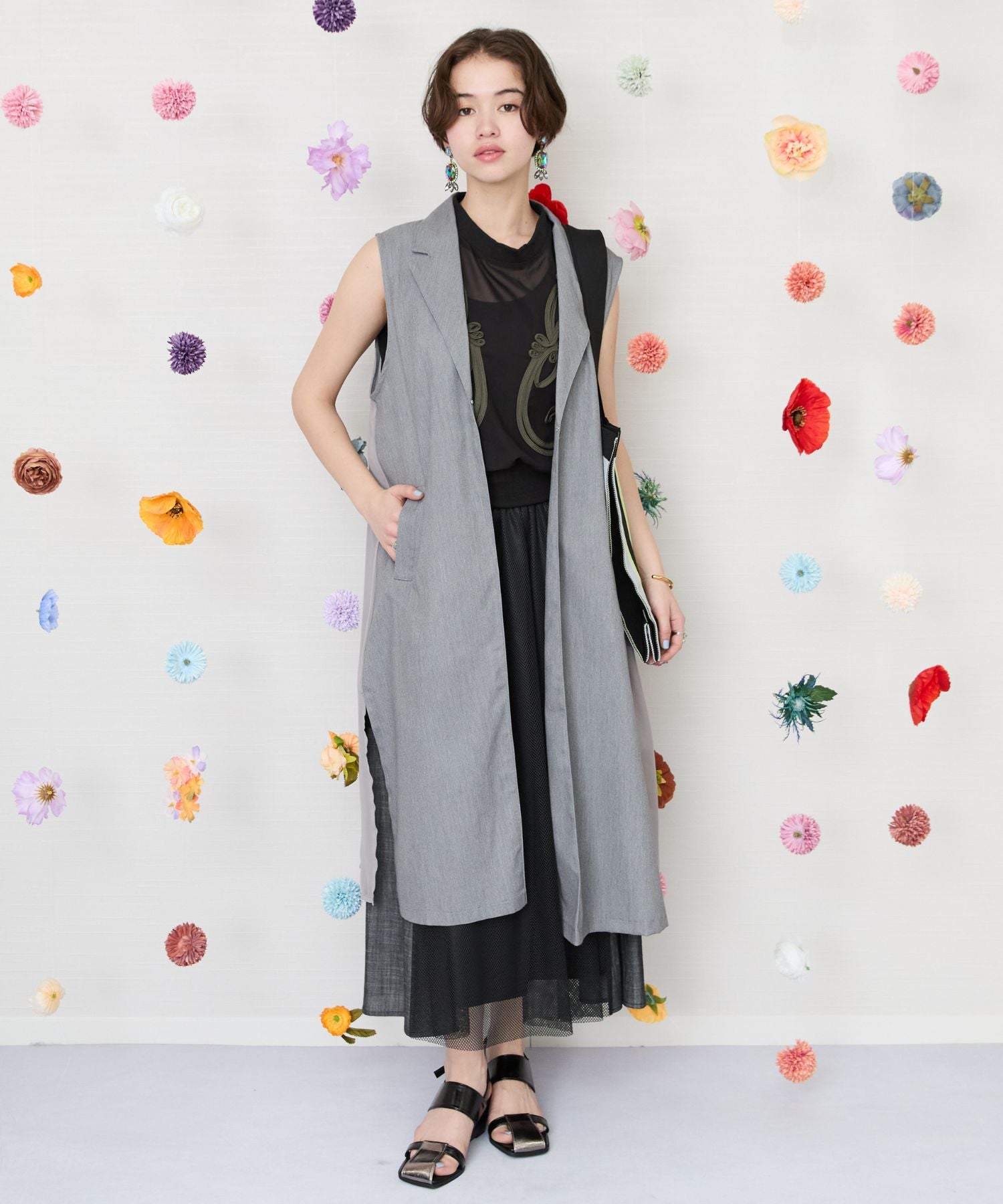 レディース ジレ ロングジレ テーラード|JETSET SOLO PLUS(ジェットセットソロプラス) 公式通販|レディース ファッション きれいめカジュアル