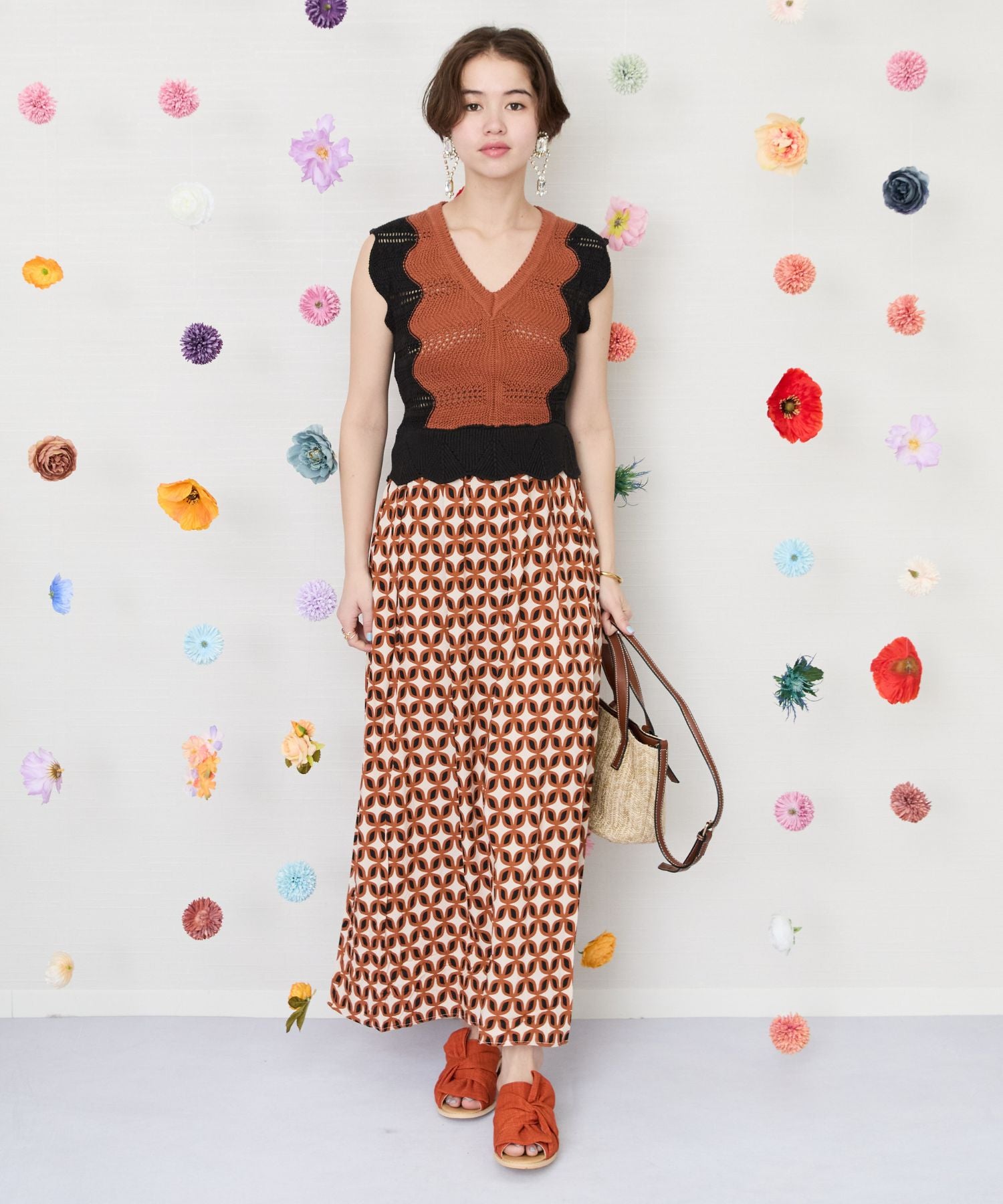 レディース ワンピース 異素材 フレアワンピース|JETSET SOLO PLUS(ジェットセットソロプラス) 公式通販|レディース ファッション きれいめカジュアル