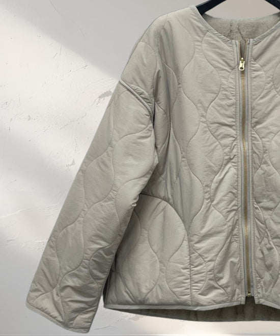 【FONT LAB】オニオンキルティングリバーシブルブルゾン