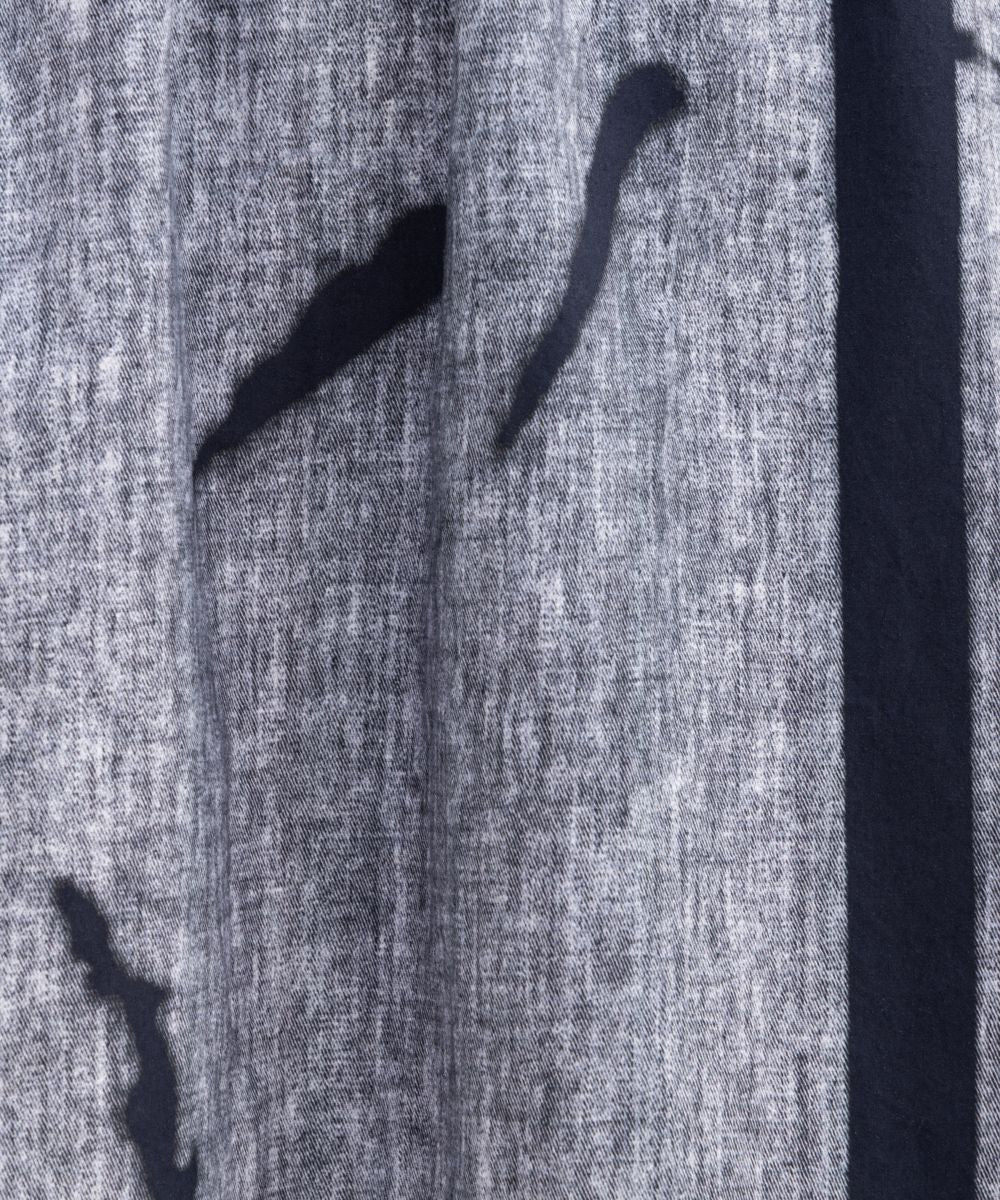 21号(6L~) KOKOMARINA ペイントプリントデニムスカート