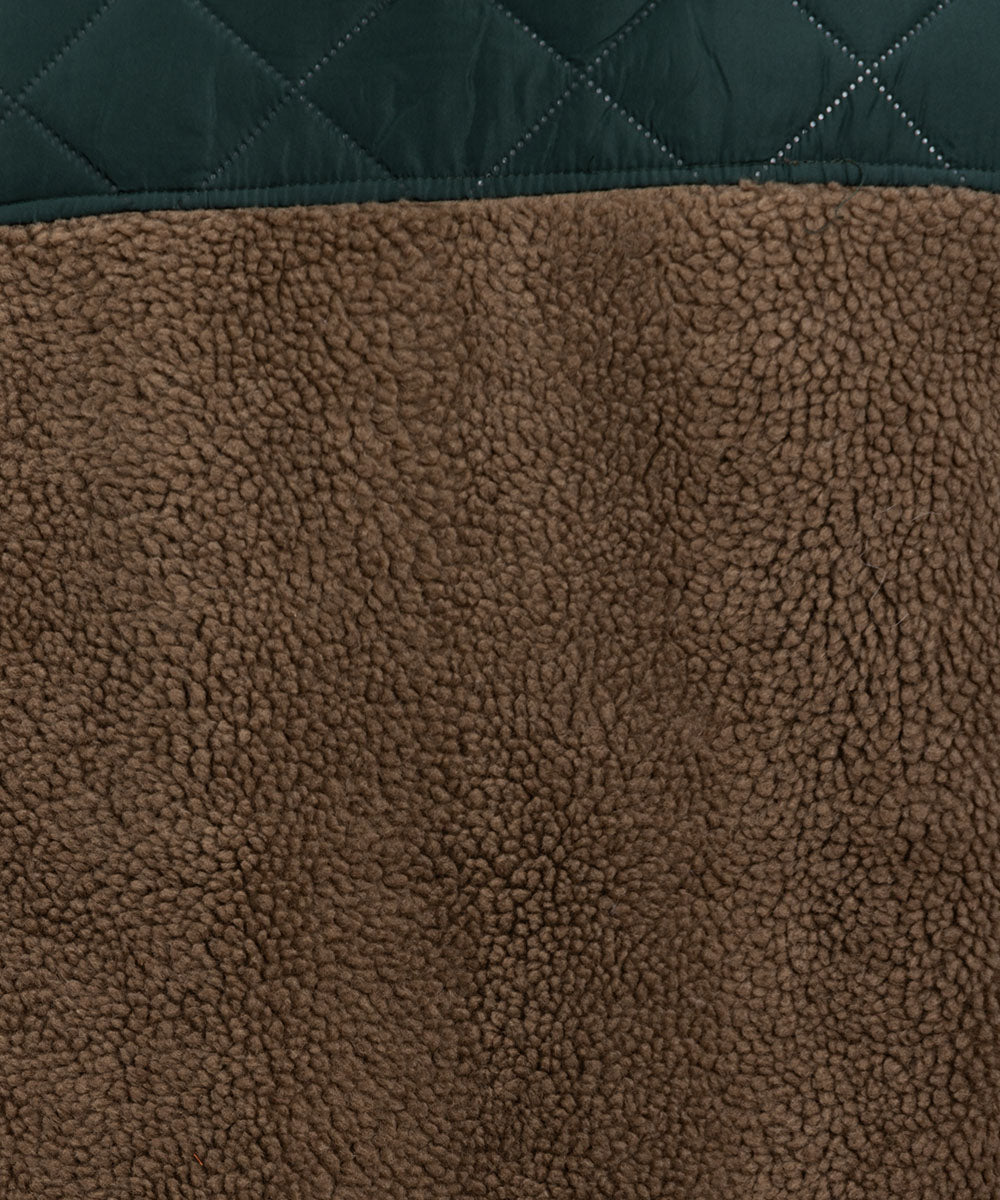 The Jogg Concept カラーブロックボアキルトベスト