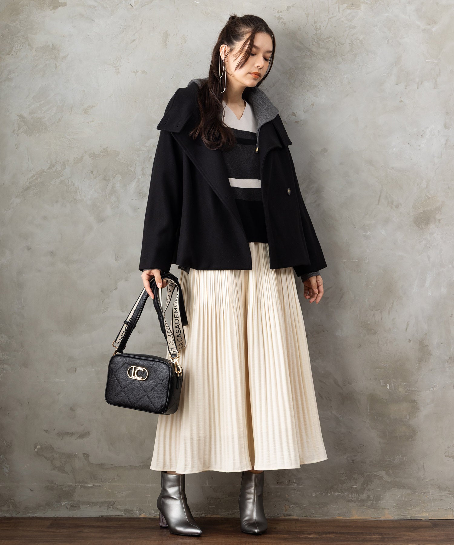 【JETSET SOLO PLUS】ライトジャージーメルトンコート