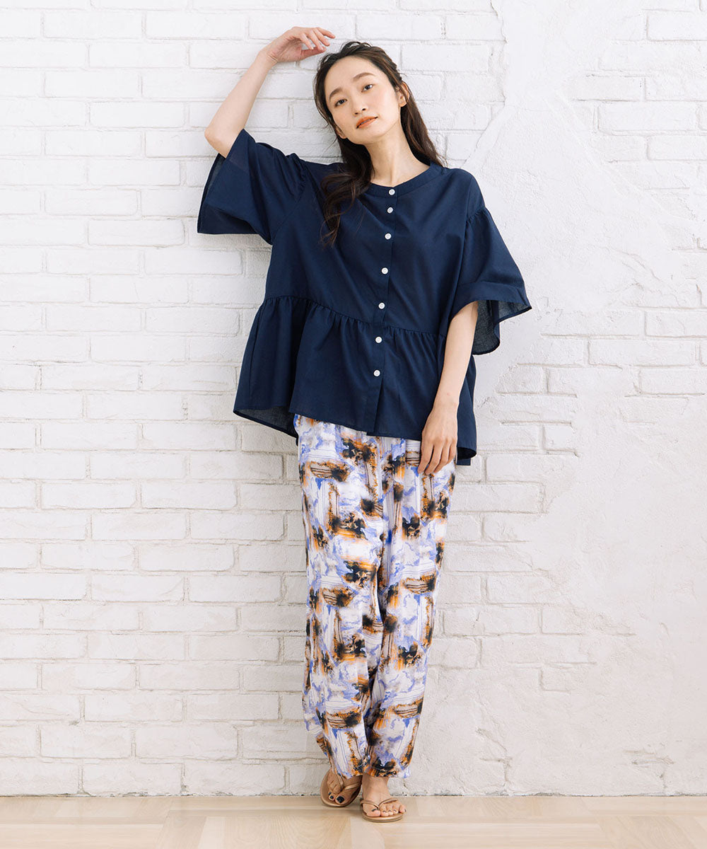 【sabstreet bis】フレアブラウス