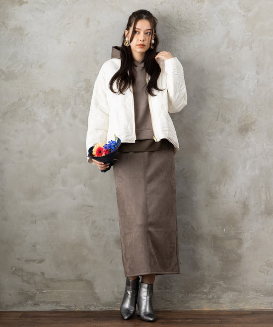 【FONT LAB】オニオンキルティングリバーシブルブルゾン