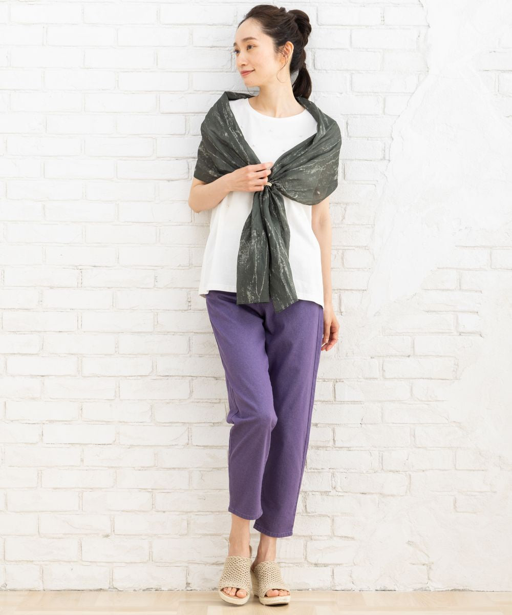 KOKOMARINA ラミーリネンスカ―フ