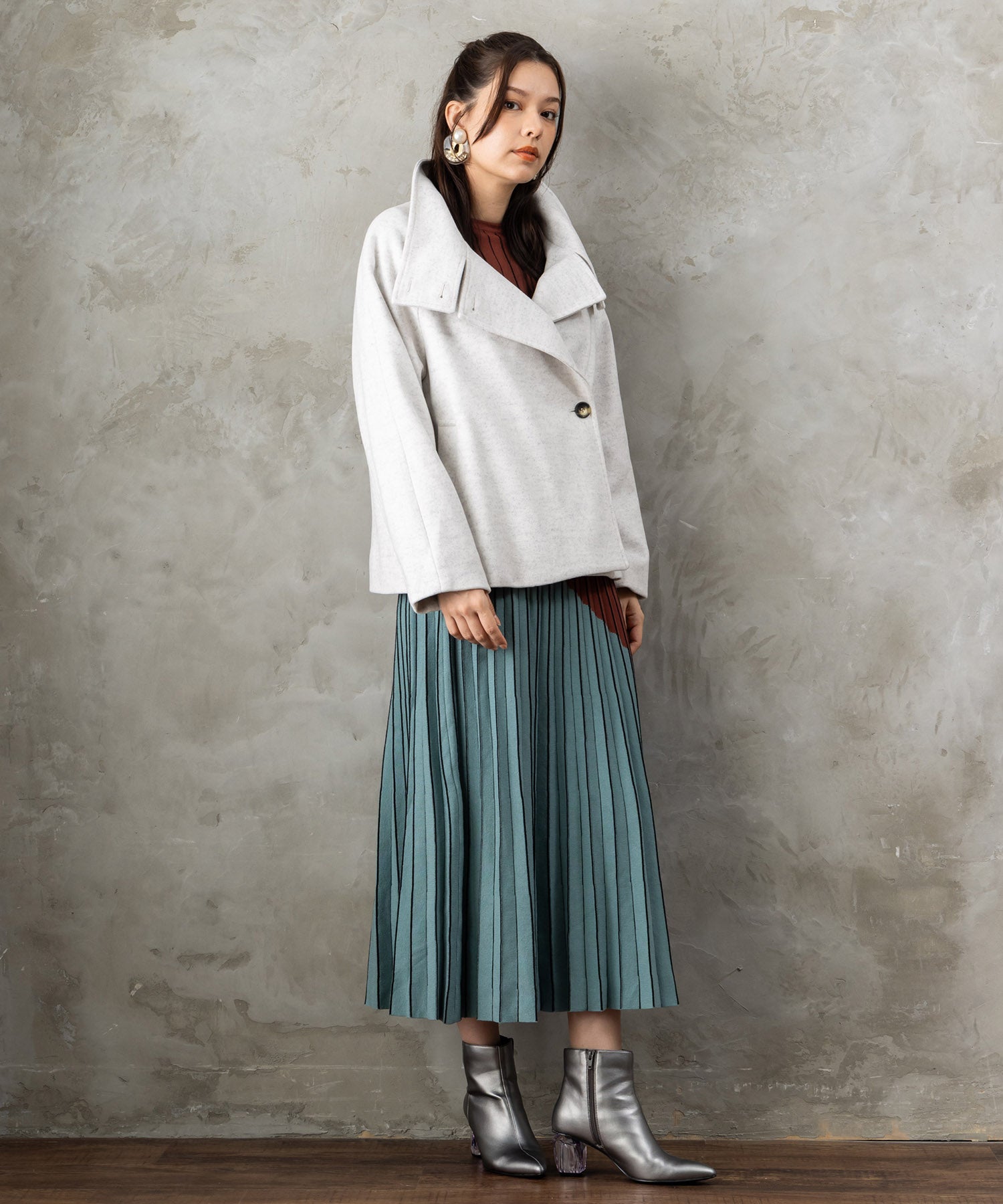 【JETSET SOLO PLUS】ライトジャージーメルトンコート