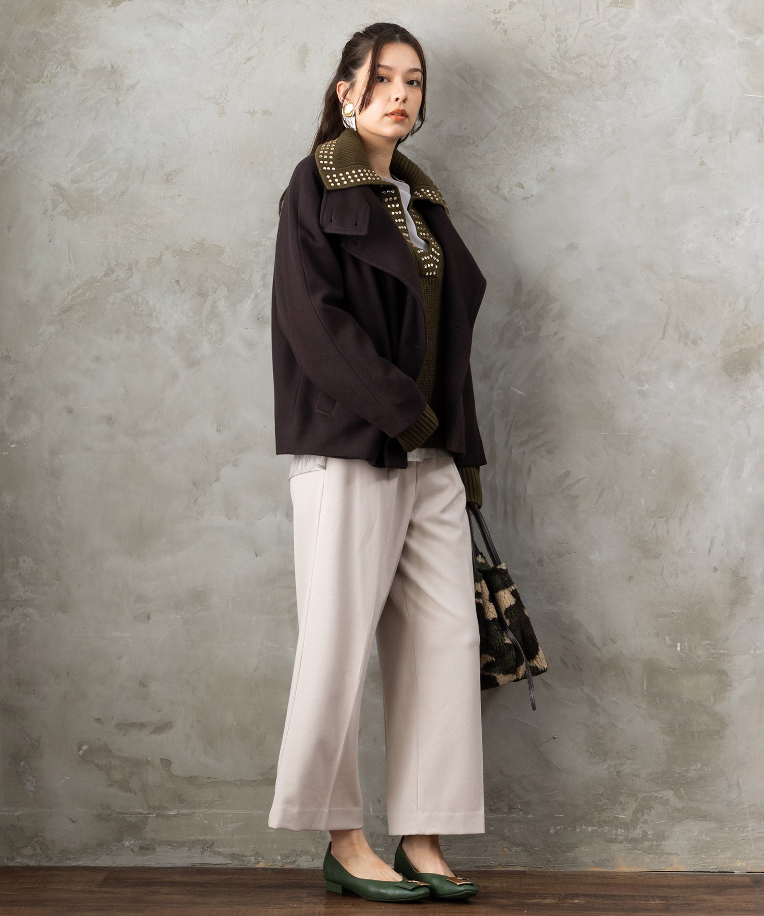 【JETSET SOLO PLUS】ライトジャージーメルトンコート