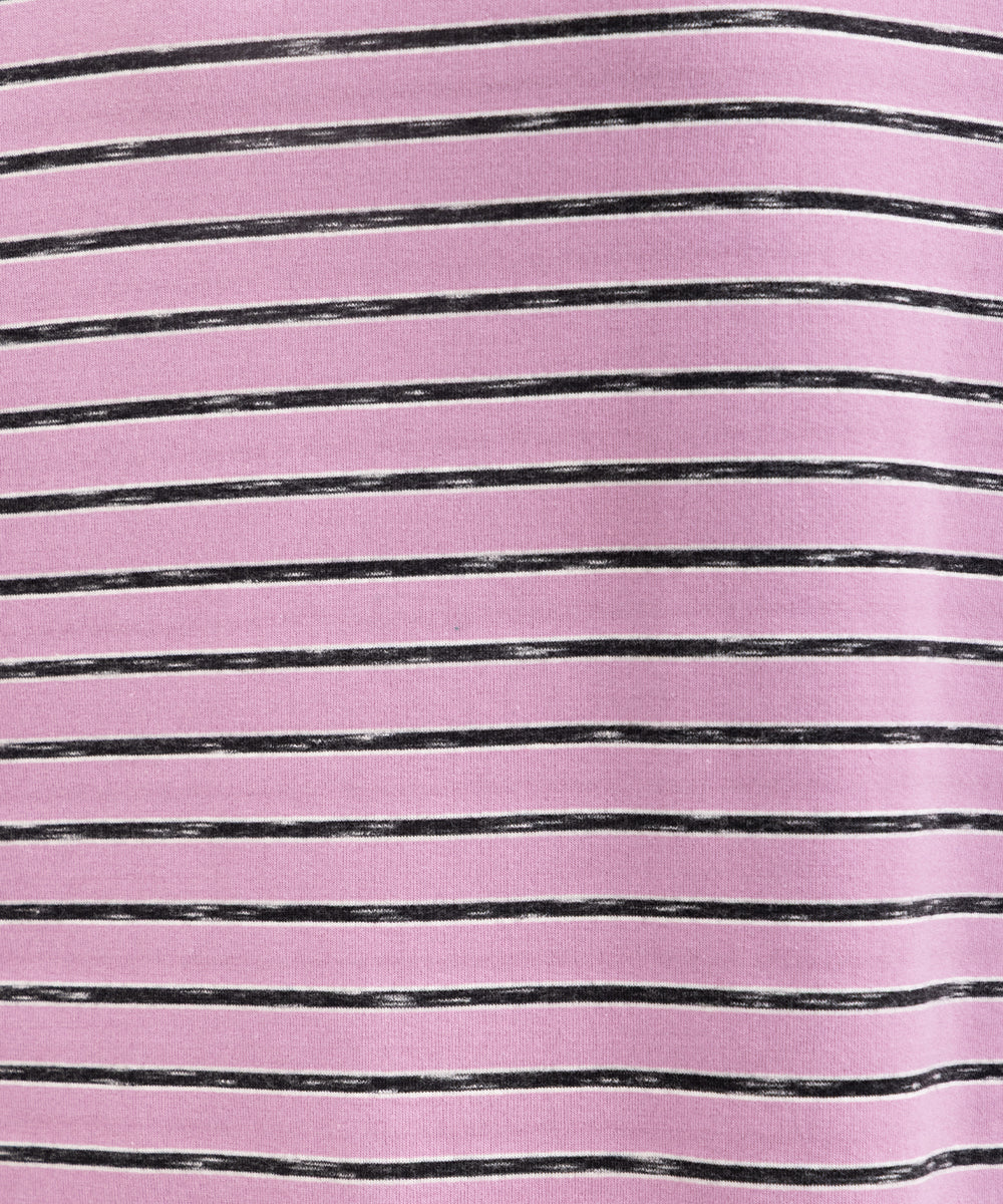 21号(6L~) FONTLAB サイドスイッチボーダーカットソー