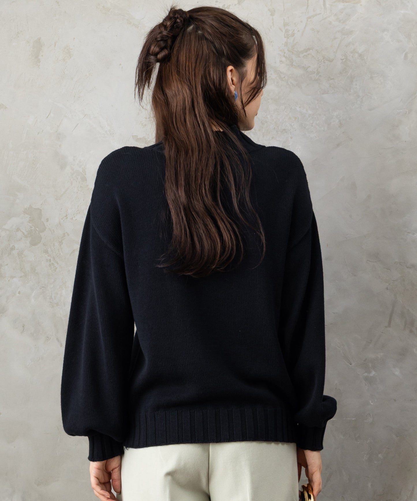 51-5662【mademoiselle YEYE】レイニーJQニット