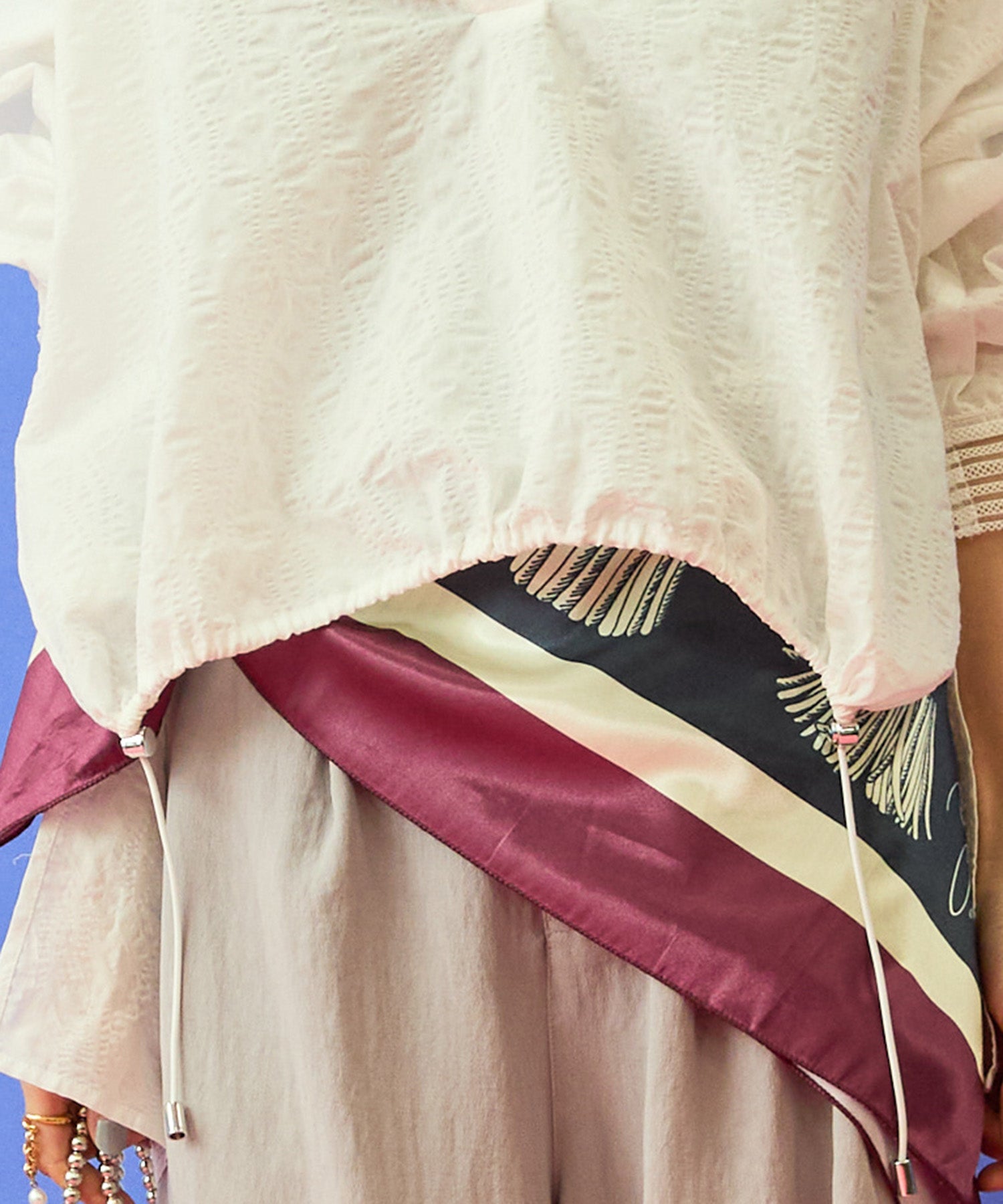 【FONT LAB】ランダムサッカードロストスキッパーシャツ’26