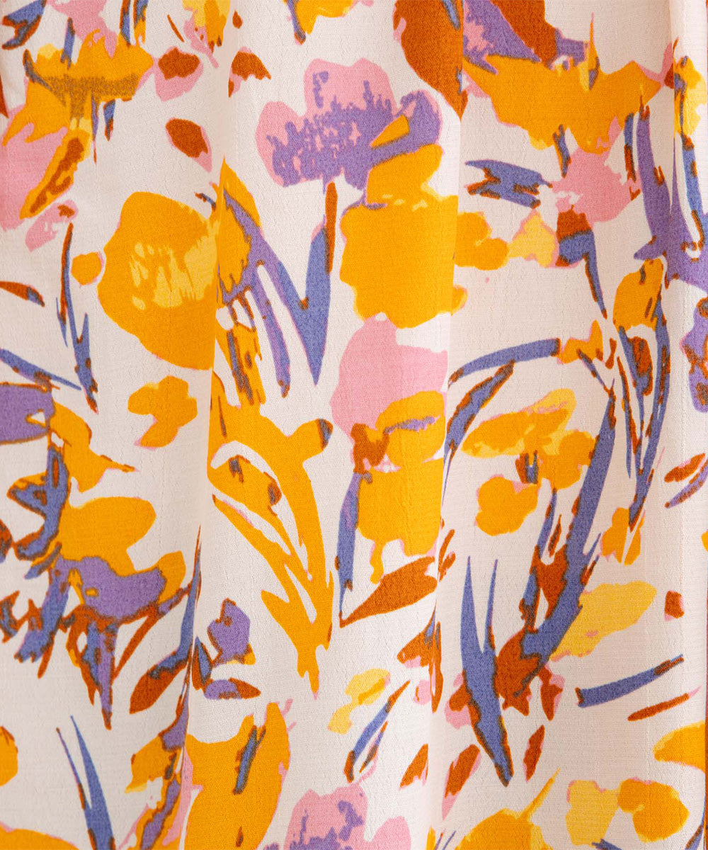 Saint Tropez フラワープリントブラウス