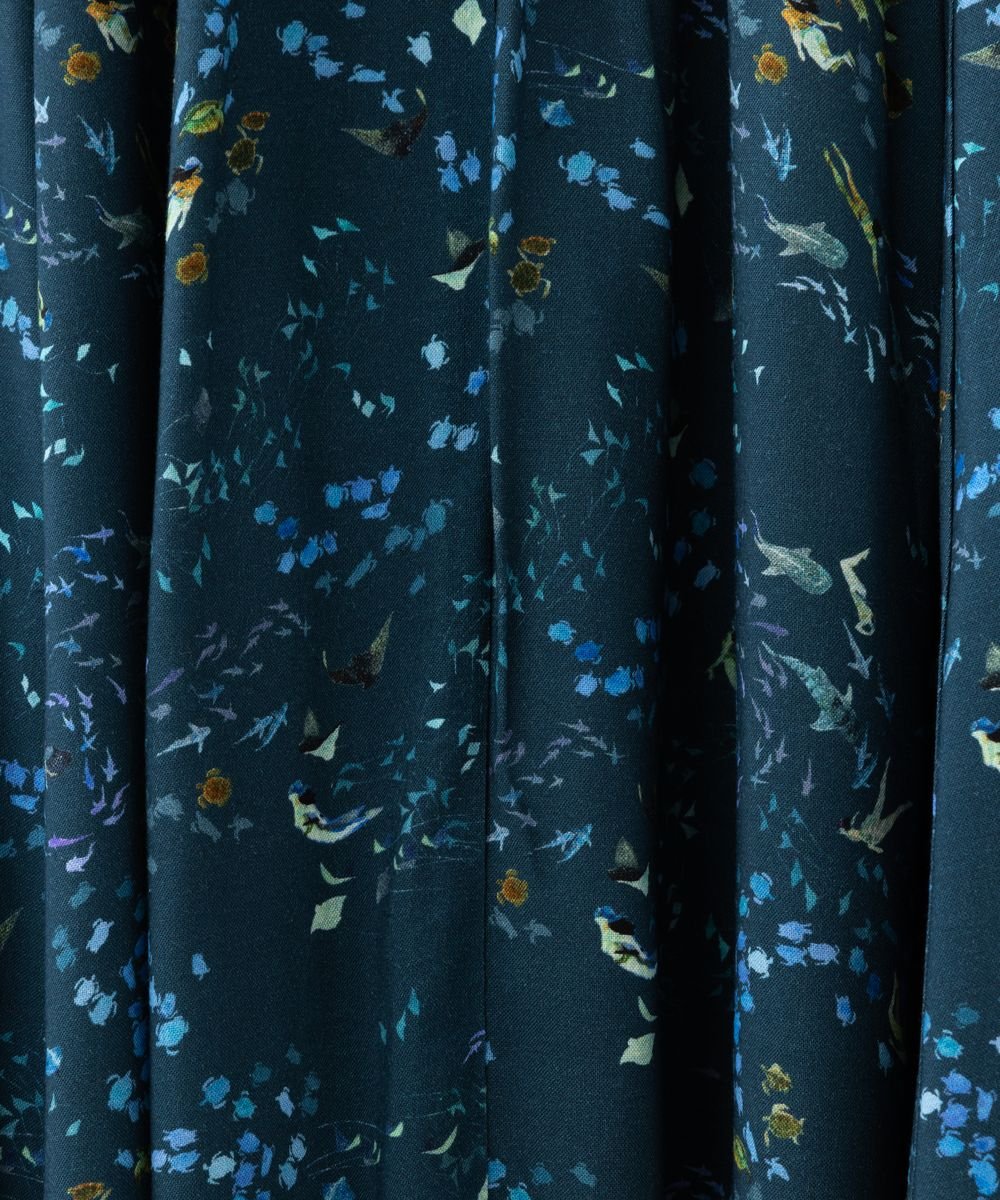 【大きいサイズ】 9号・15号(M・3L) Bleu tango コラボ ギャザースカート - マインドウインド公式オンラインストア