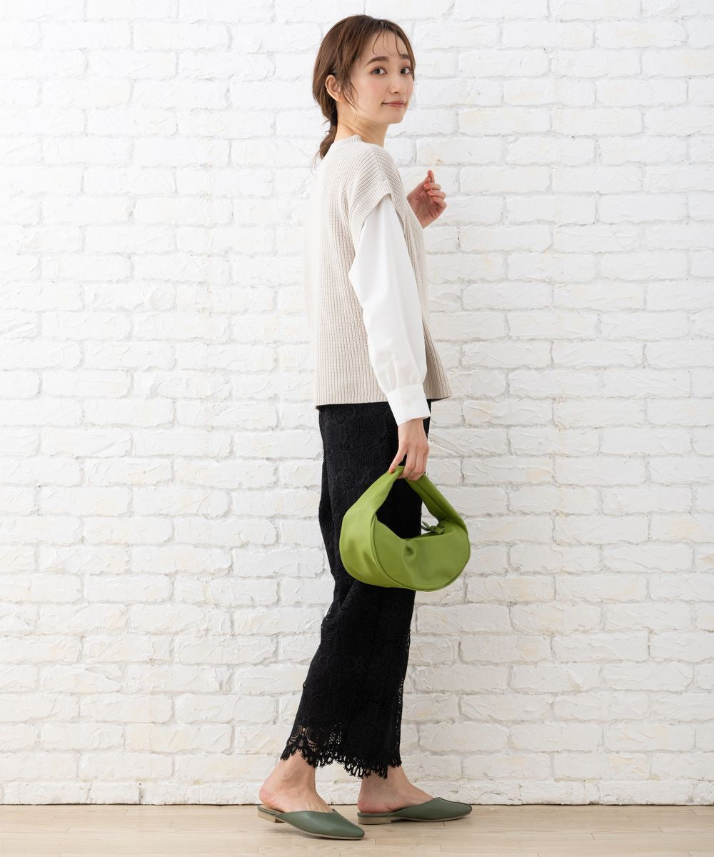 FONTLAB ベスト×レイヤード風2wayニットトップス