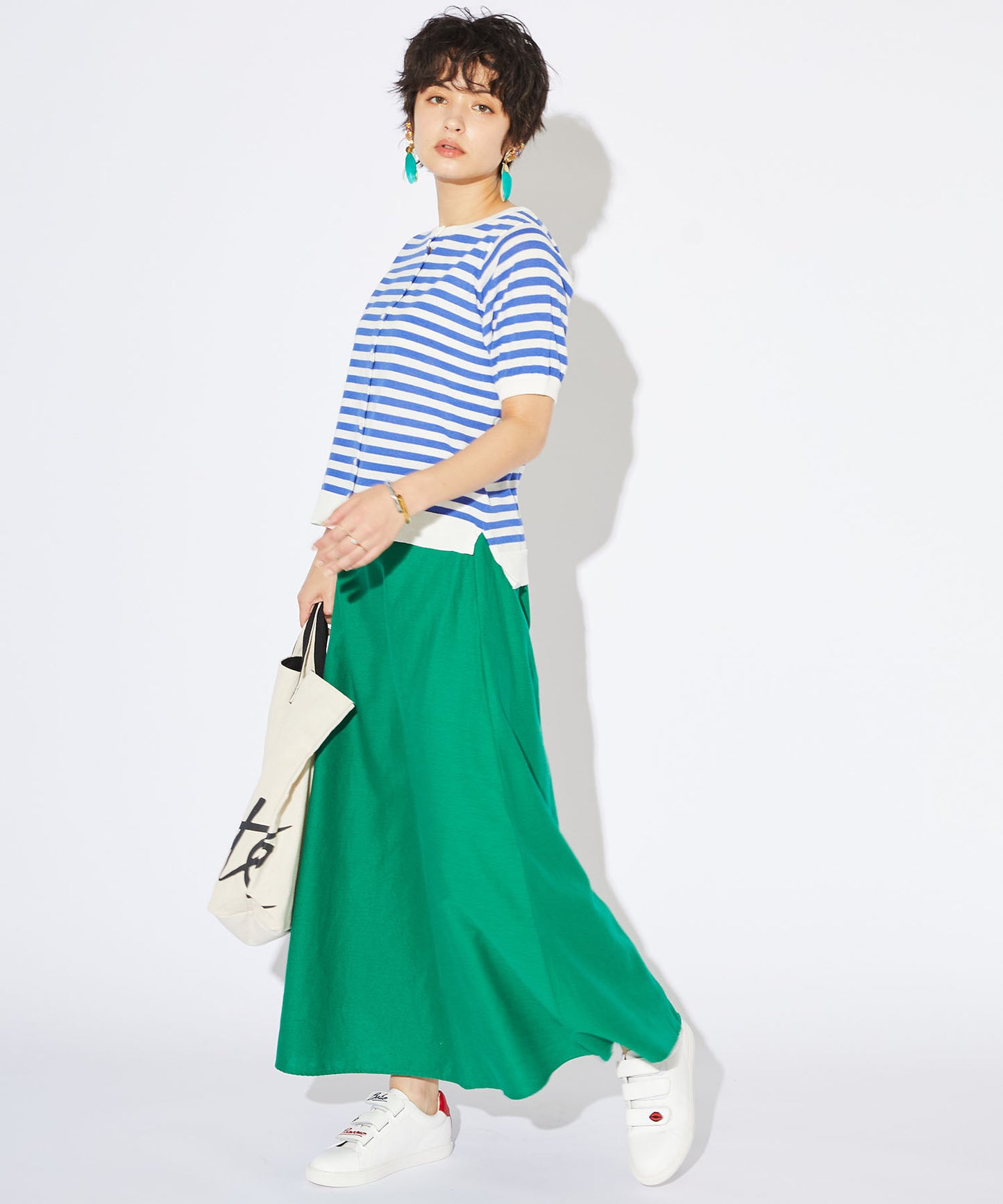 リネンブレンド フレアスカート - マインドウインド公式オンラインストア