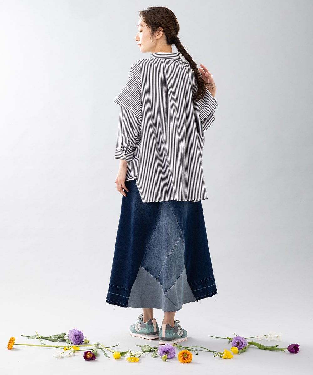 【大きいサイズ】 9号・15号(M・3L) FONTLAB マルチウェイシャツ - マインドウインド公式オンラインストア