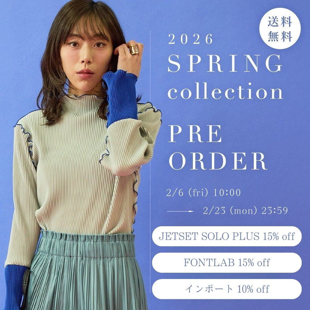 JETSET SOLO PLUS-26spring受注会