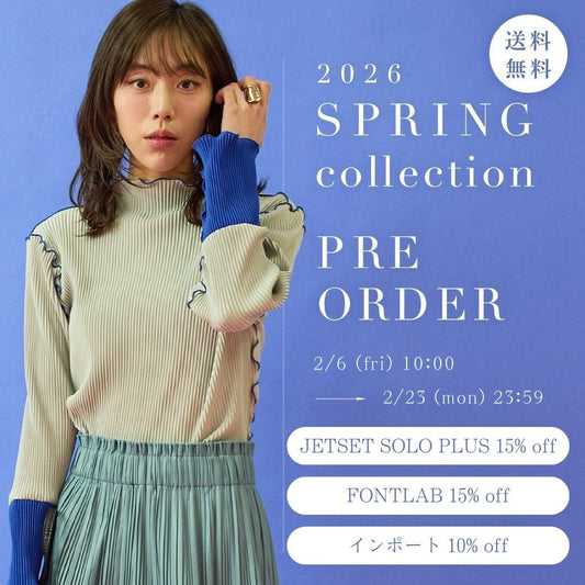 JETSET SOLO PLUS-26spring受注会