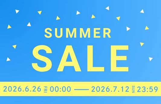 気になるアイテムを今のうちに！夏のおしゃれをおトクに楽しむサマーセール♪