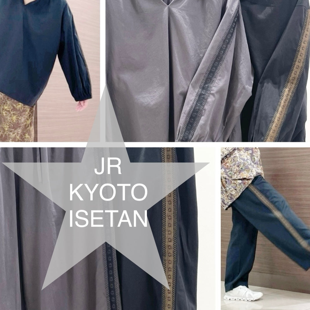 京都伊勢丹店より★チロリアンテープのブラウス&パンツをご紹介★