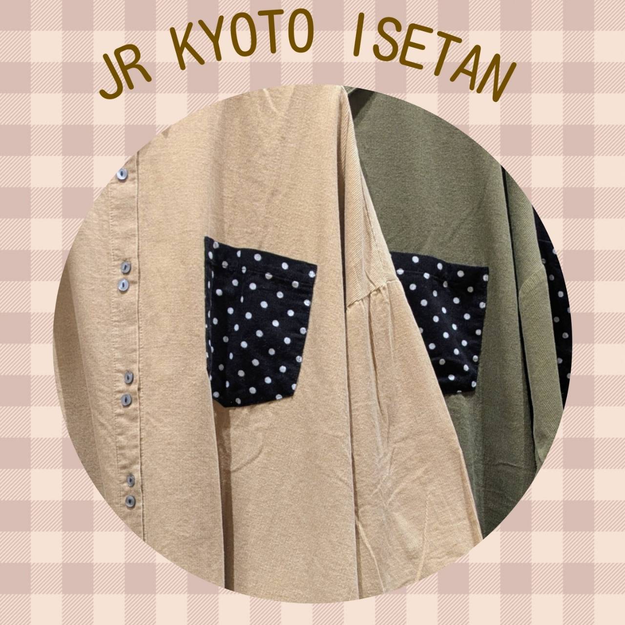 京都伊勢丹より＊コーデュロイワンピース入荷しました＊