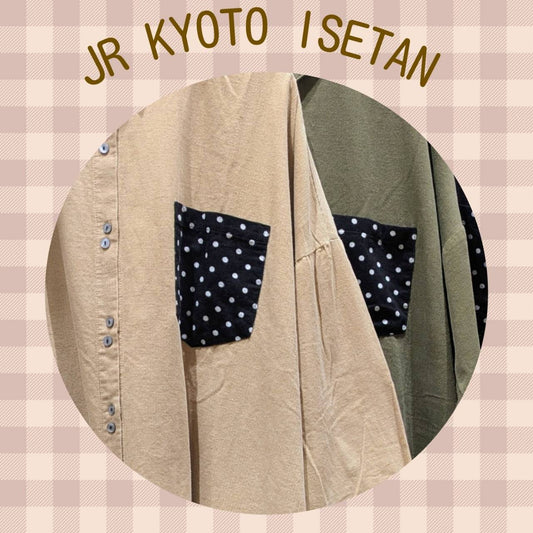 京都伊勢丹より＊コーデュロイワンピース入荷しました＊