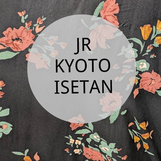 ジェイアール京都伊勢丹店より★フラワーブーケプリント入荷しました★