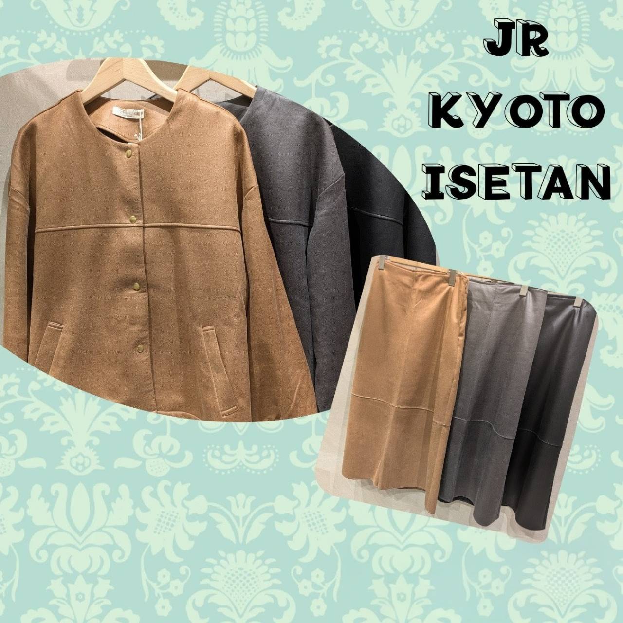 ジェイアール京都伊勢丹店より★秋の大人系セットアップのご紹介★