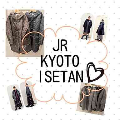 ジェイアール京都伊勢丹店より★冬アウター入荷しました★