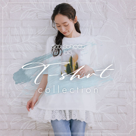 これからの季節に活躍間違いなし！bisの新作Tシャツcollection