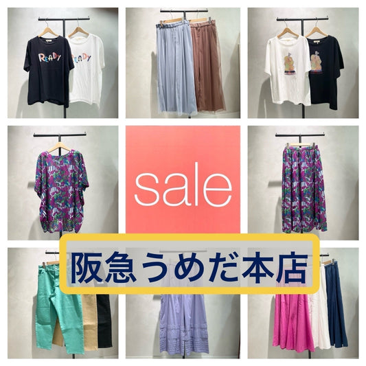 阪急うめだ本店より★セール開催中＆新作のご紹介☆彡