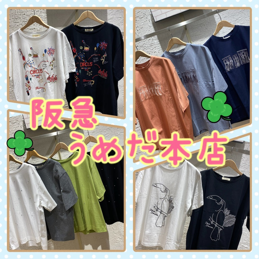 サブストリート阪急うめだ本店より、新作Tシャツのご紹介♬