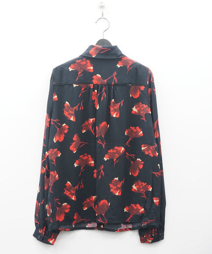 【la fée maraboutée】フラワープリントシャツ