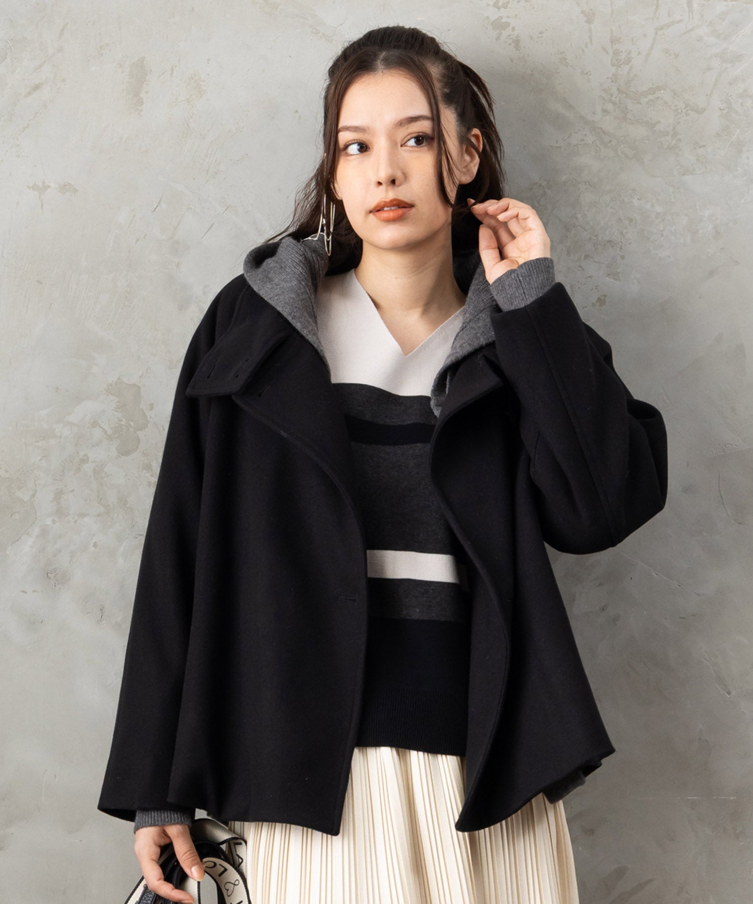 【JETSET SOLO PLUS】ライトジャージーメルトンコート