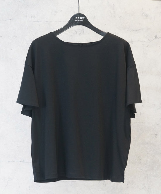 【JETSET SOLO PLUS】多機能ラッフルスリーブTシャツ
