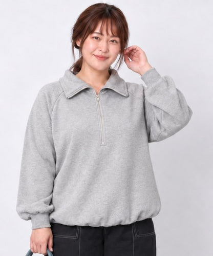 【sabstreet bis】【web限定】 ハーフジッププルオーバー【先行予約】