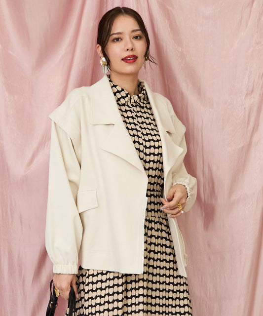 レディース アウター ブルゾン 2WAY ルーズシルエット｜JETSET SOLO PLUS(ジェットセットソロプラス) 公式通販｜レディース ファッション きれいめカジュアル