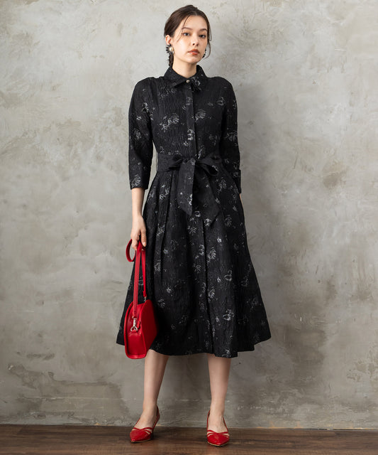 レディース ウエストリボン フレア ワンピース｜JETSET SOLO PLUS(ジェットセットソロプラス) 公式通販｜レディース ファッション きれいめカジュアル