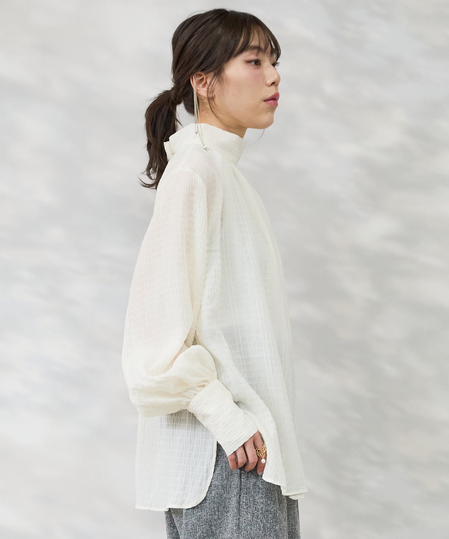 【JETSET SOLO PLUS】4WAYボウタイブラウス