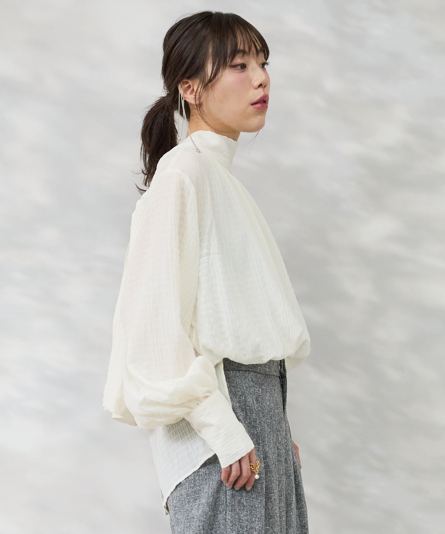 【JETSET SOLO PLUS】4WAYボウタイブラウス