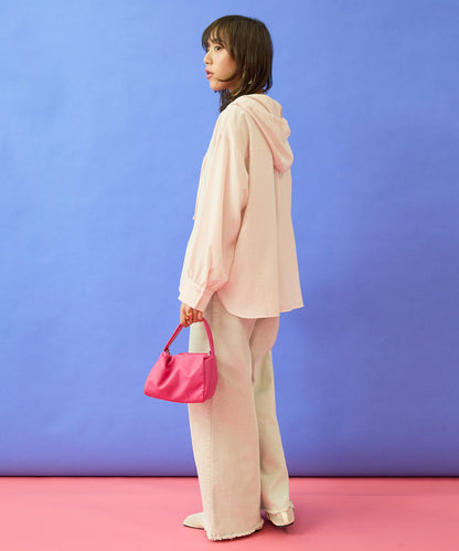 【FONT LAB】ナチュラルエアータンブラーフーディーブラウス