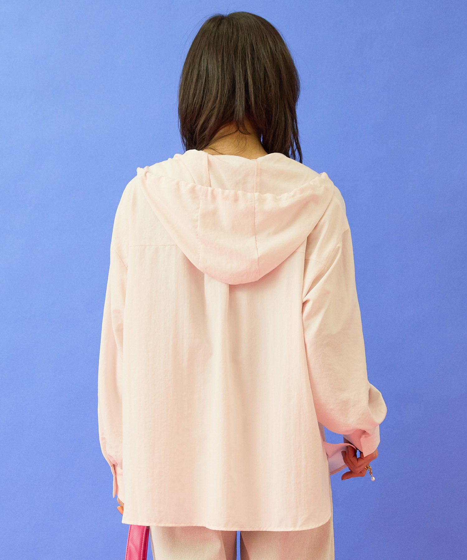 【FONT LAB】ナチュラルエアータンブラーフーディーブラウス