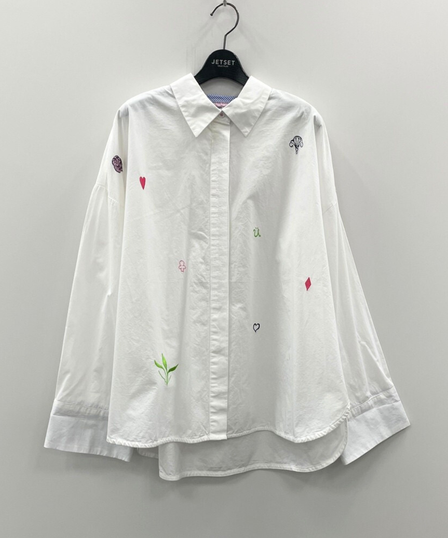 【NUMPH】エンブロイダリーシャツ